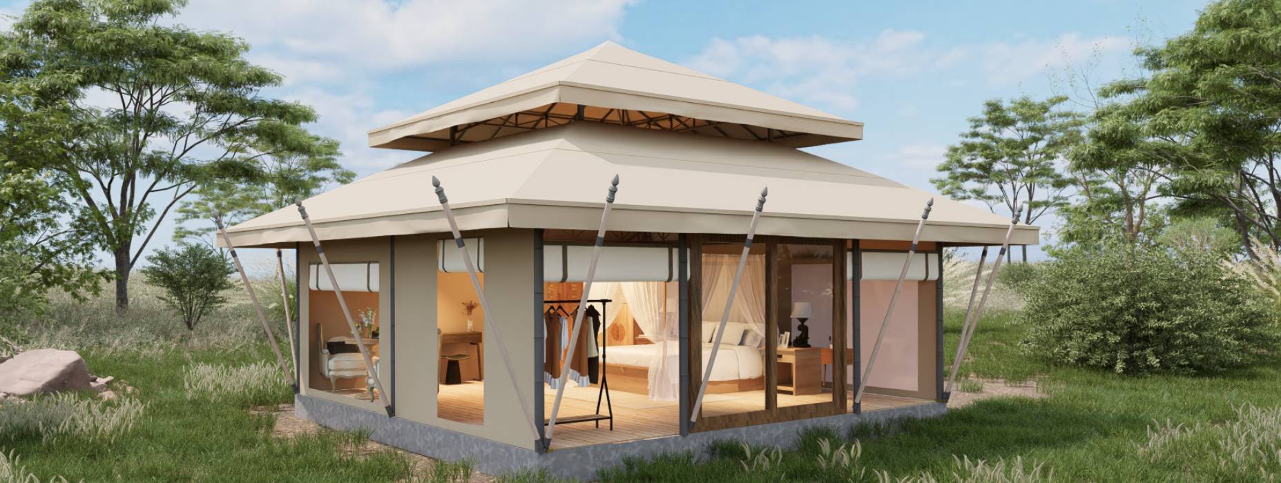 杜集区户外野奢帐篷